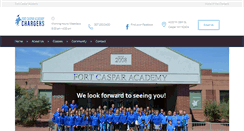 Desktop Screenshot of fortcasparacademy.com